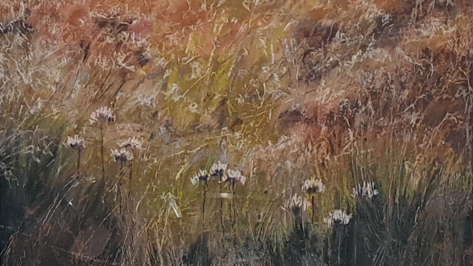 Artwork by Amanda Williams titled Wildflowers. banner image