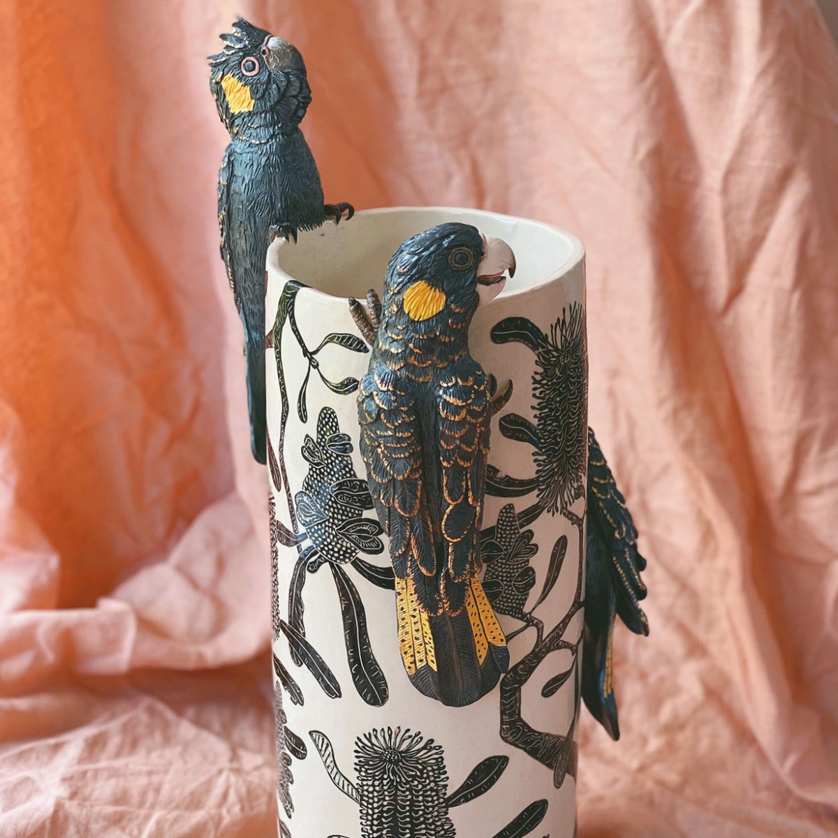 Image Nunes - The Guides. Ceramics.27 x 49cm