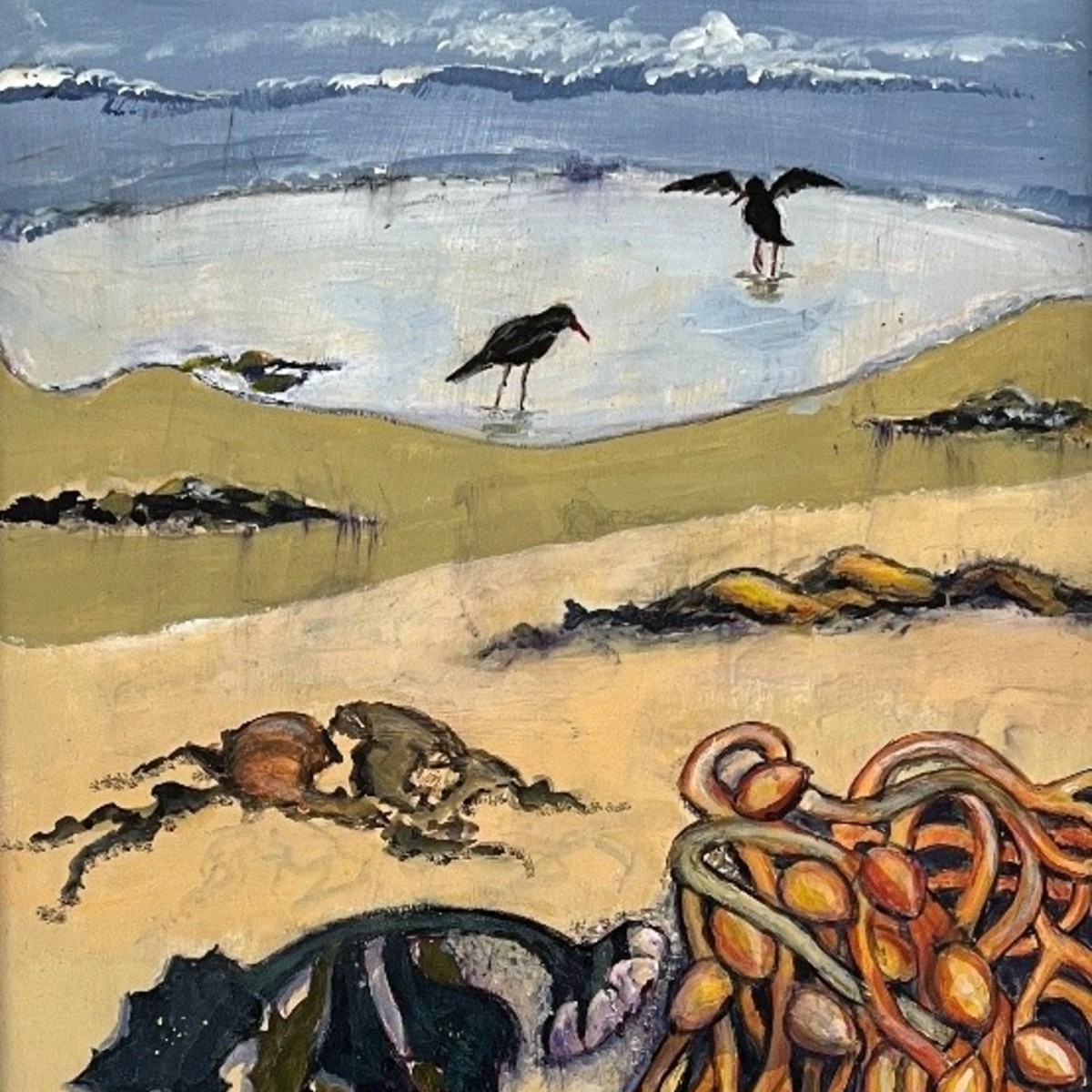 Image Artwork by Juliet Ramsay titled Seaweed.