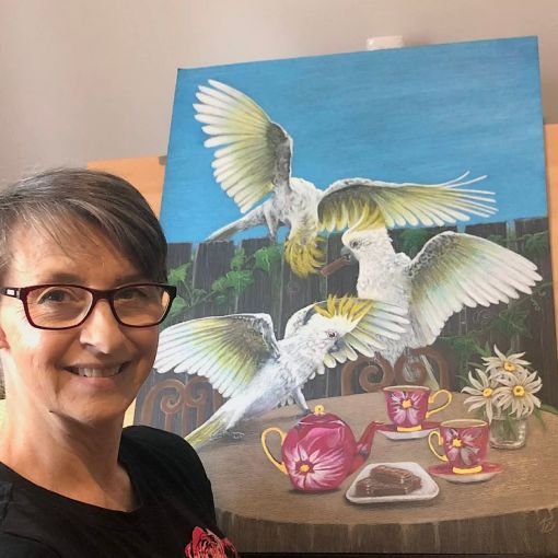 Head and shoulder shot of artist Kath Unsworth.