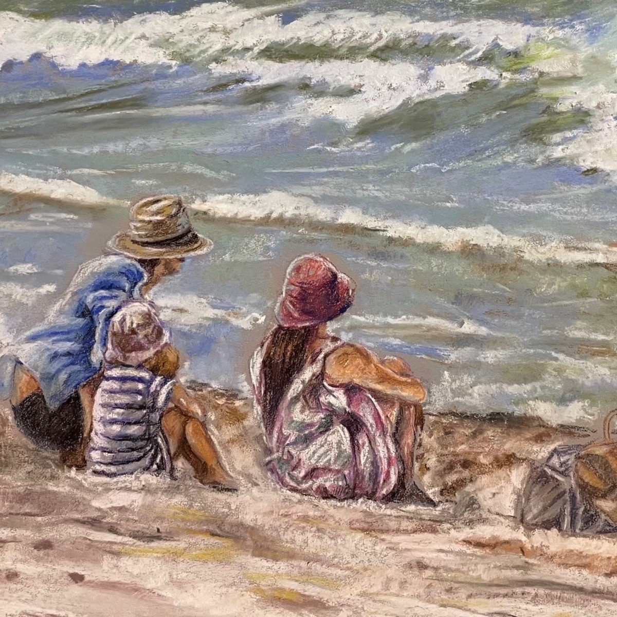 Image Artwork by Charlie LI titled Watching the storm. 