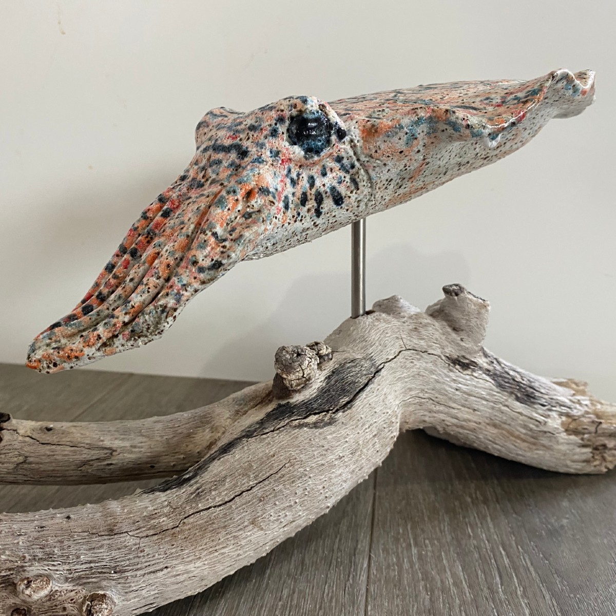 Image Ceramic by Clay Sare titled Cuttlefish. 
