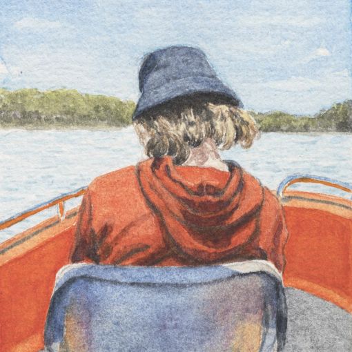 Artwork by Waratah Lahy titled Looking, not looking.