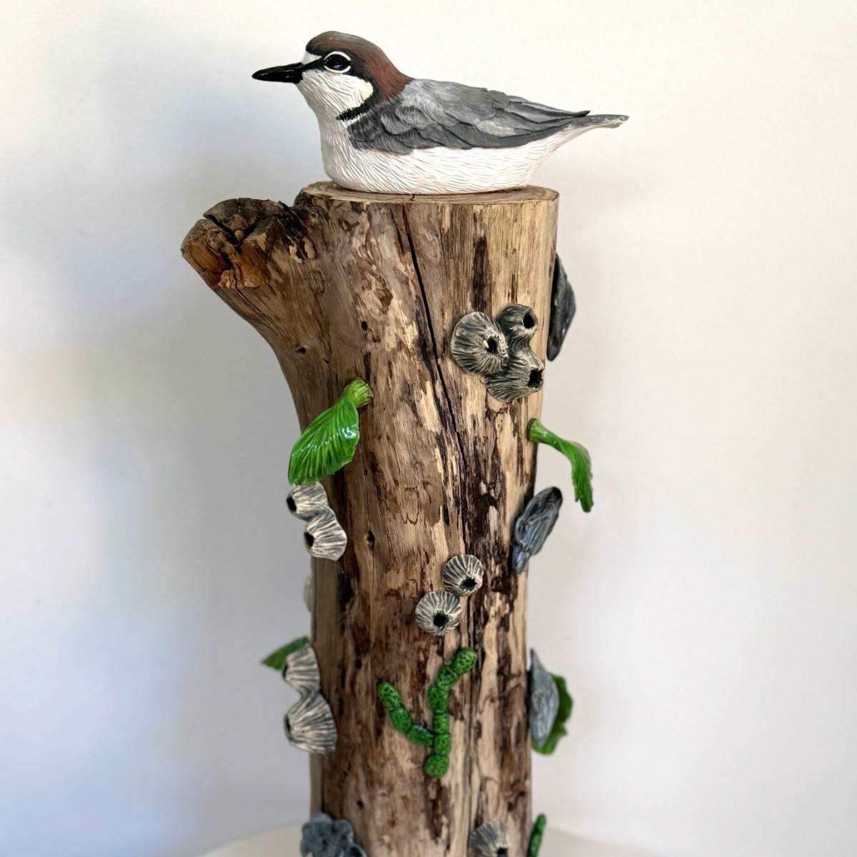 Image Nunes - Nesting Season 2025. Ceramic and mixed media 52x30x25cm