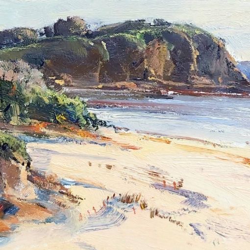 Artwork by John Sharman titled Tomakin Cove.