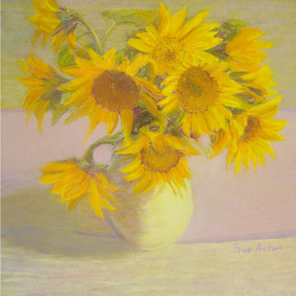 Image Artwork by Prue Acton titled Sunflower No.1